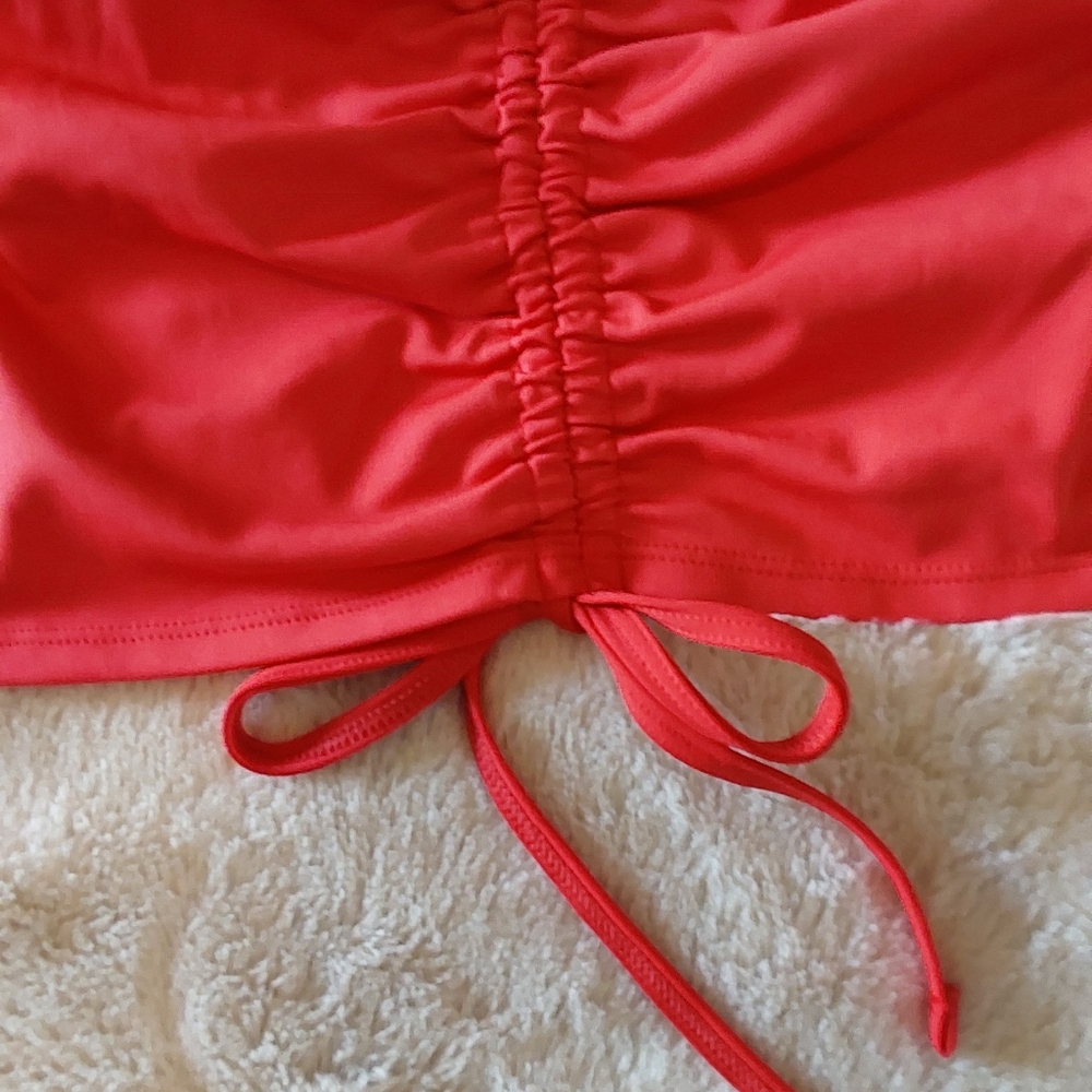 🌺 NWT Papaya Active Crop Top/Tankini Top - Picture 3 of 11
